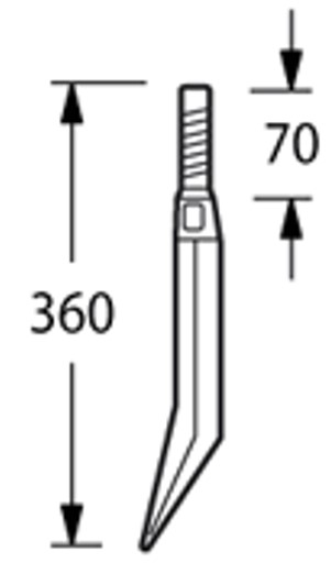 Dente Fisso Tipo Quadro