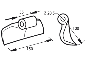 Mazza Stampata KP U AGRIMASTER