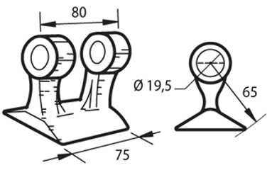 Bomfort Mazza Stampata BOMFORD - TURNER
