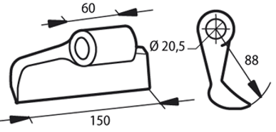 Mazza Stampata MASCHIO