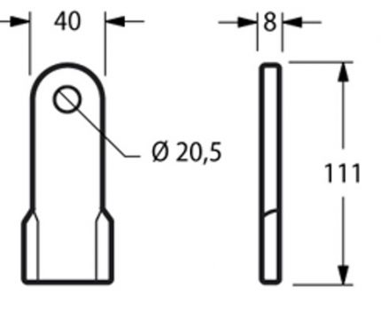 Coltello Diritto AGRIMASTER
