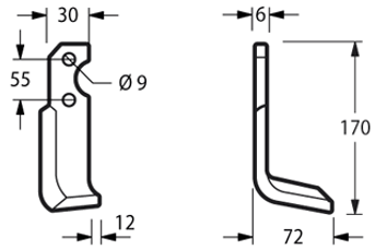 BERTOLINI - YABE - Fresa 65 - 306/308/406/408/410/411