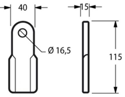 Coltello Diritto BECCHIO-BERFRALK