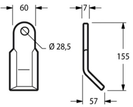 Coltello Y CABE - NUOVA CABE - COMAGRI