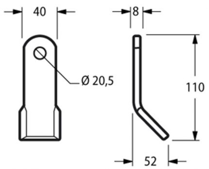 Coltello Y CABE - NUOVA CABE - COMAGRI