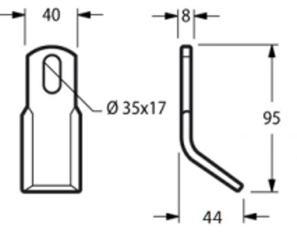 Coltello Con Asola ENERGREEN BY LASERJET