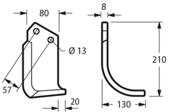 HOWARD - ROTAVATOR - TIPO U RINF.