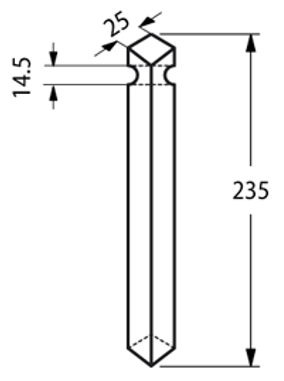 KRONE - DENTE ROTORE