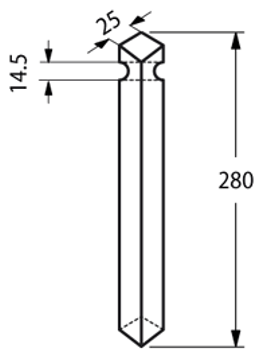 KRONE - DENTE ROTORE