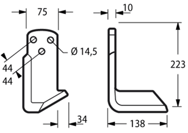 KVERNELAND - MALETTI - G A 3 FORI SQ