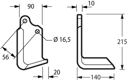MASCHIO - S SQUADRO RINFORZATA