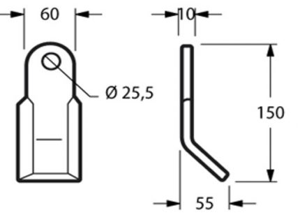 Coltello Universale Y MURATORI