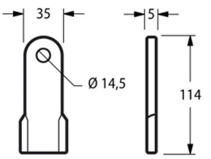 Coltello Diritto MURATORI