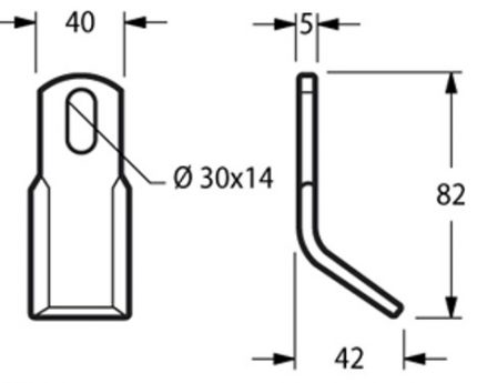 Coltello Con Asola SMA