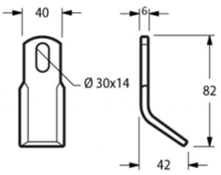Coltello Y CABE - NUOVA CABE - COMAGRI