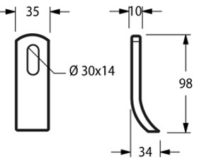 Coltello Con Asola ZAPPATOR